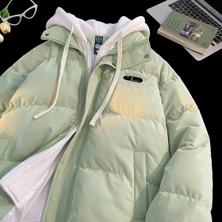 Women Quilted Parka Jacket Mune Fashion