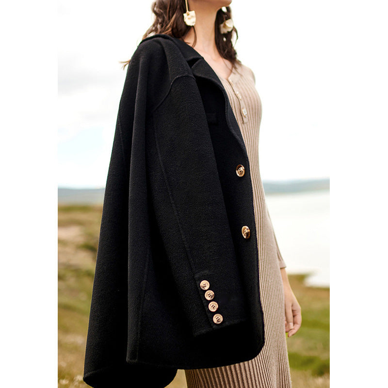 Ladies Elegant Wool Blazer with Timeless Cut Mune Fashion