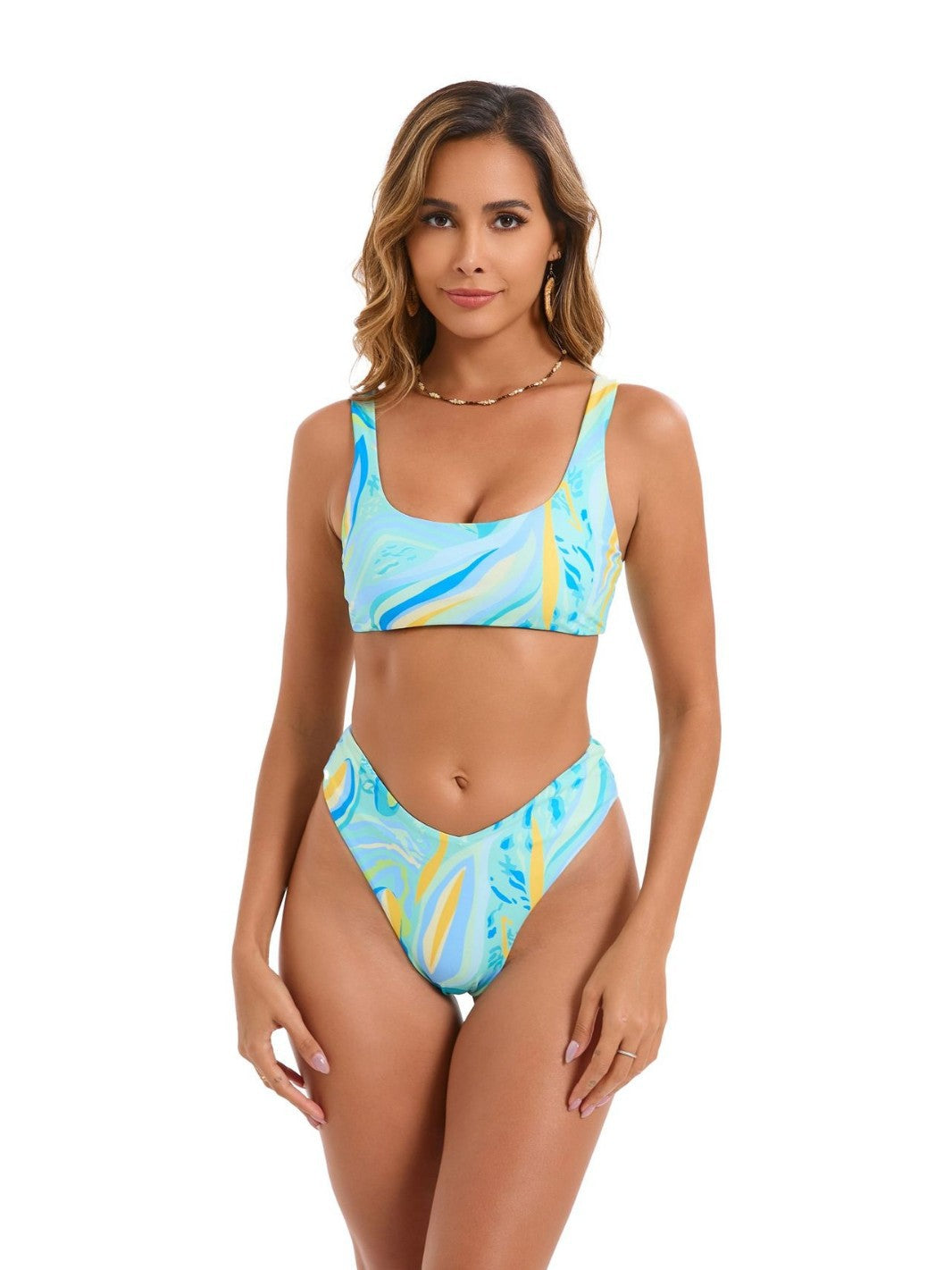 Women's bikini set with modern cut and sporty design Mune Fashion