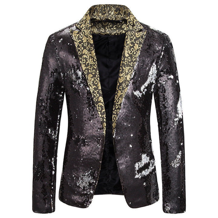 Men's Extravagant Sequin Blazer Jacket Mune