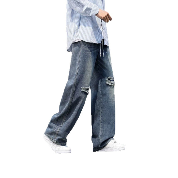 Men's Loose-Fit Destroyed Jeans Mune Fashion
