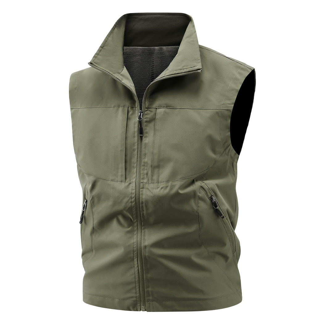 Women's breathable softshell vest with stand-up collar and tailored cut Mune Fashion