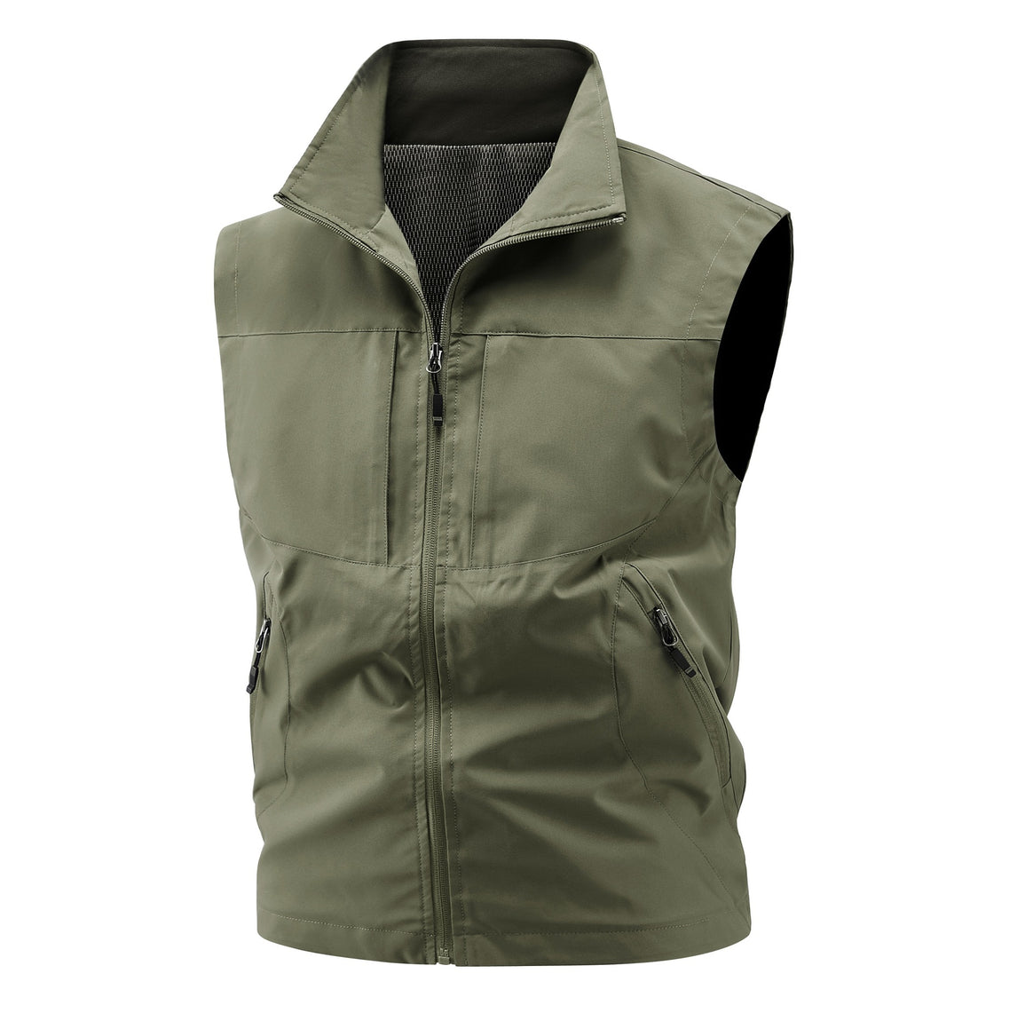 Women's breathable softshell vest with stand-up collar and tailored cut Mune Fashion