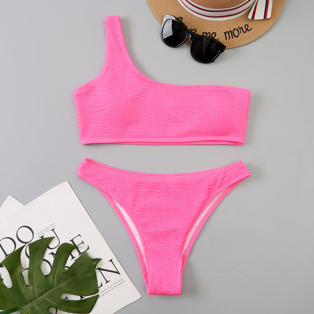 Women's asymmetric bikini set with structure Mune Fashion