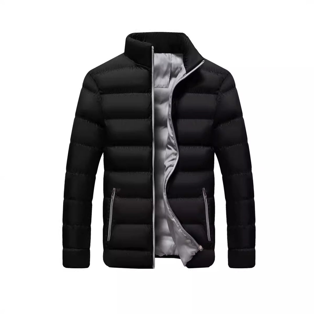 Men's lightweight quilted thermo quilted jacket with contrasting inner lining Mune Fashion