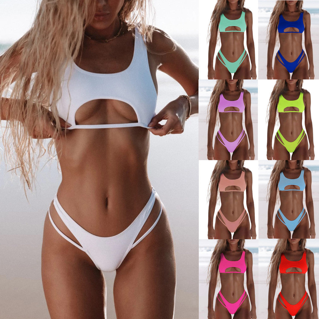 Women's Bikini Set with Innovative Cut-Out Design Mune Fashion