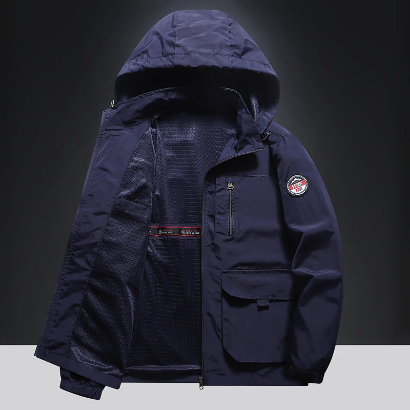 Men's Multifunctional Transition Jacket with Side Pockets Mune Fashion