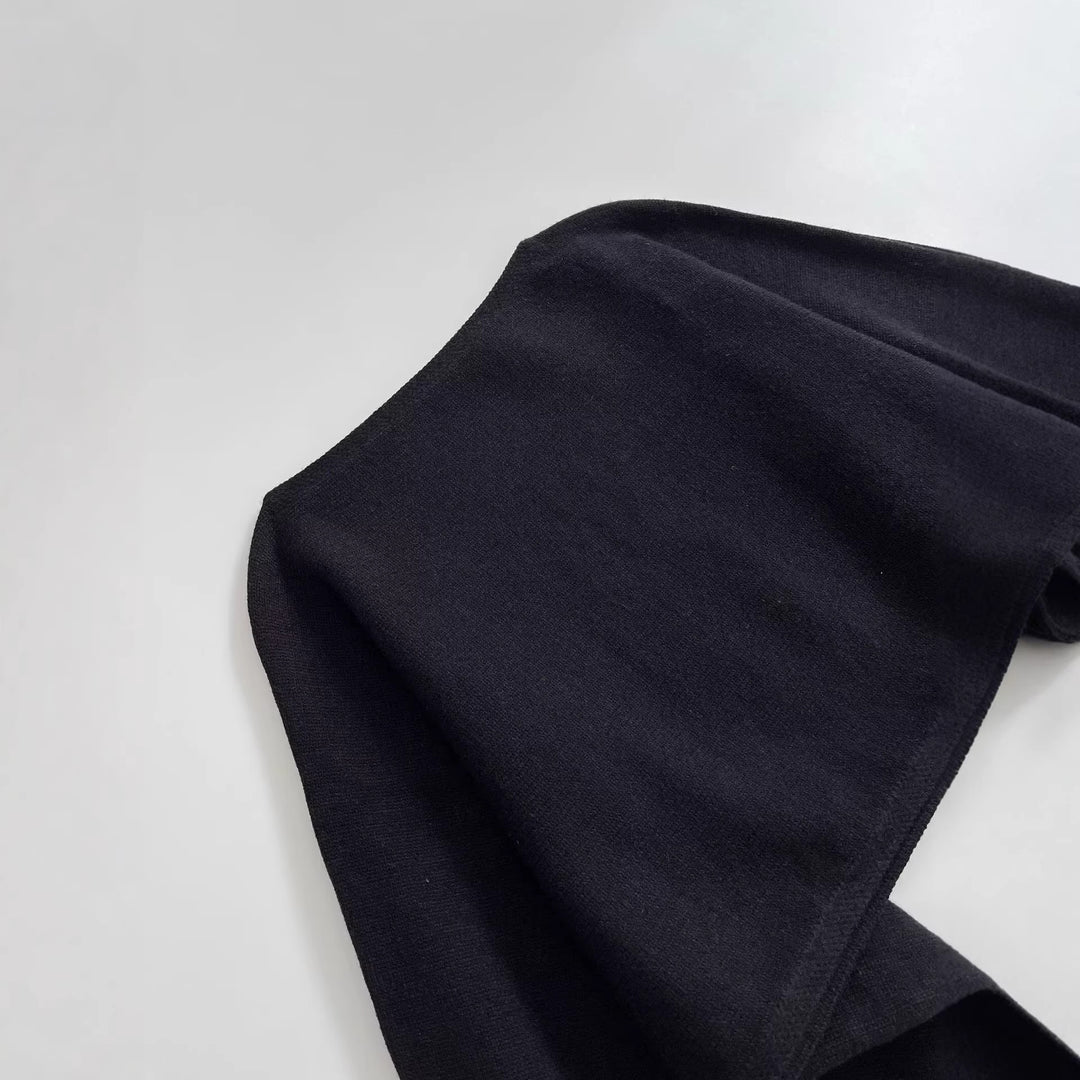 Ladies cropped bolero with wide batwing sleeves and long ribbed cuffs Mune Fashion