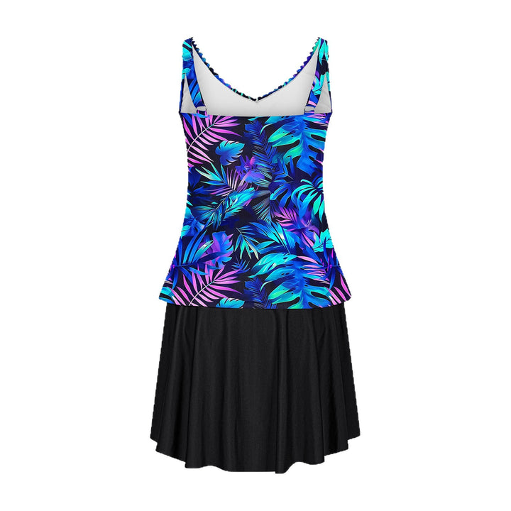 Ladies swim underwear with elegant skirt Mune Fashion