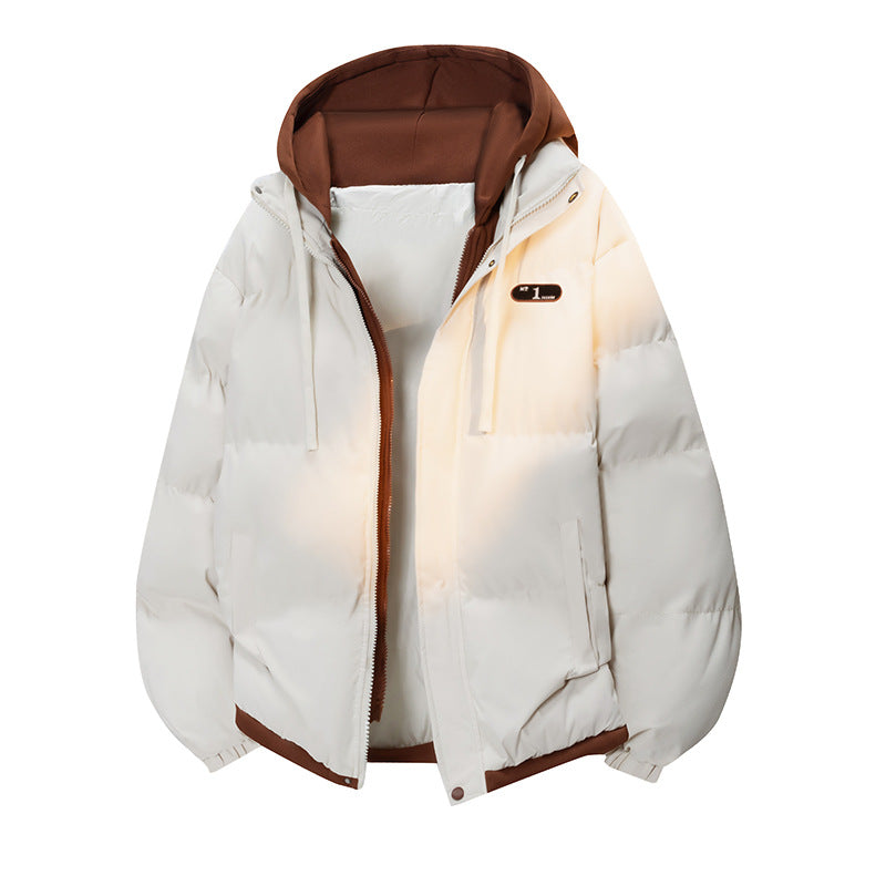 Women's Short Quilted Hooded Jacket with Light Thermal Insulation, Water-Repellent Shell & Elastic Hem Mune Fashion