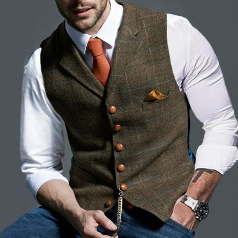 Men's Elegant Vest Mune Fashion