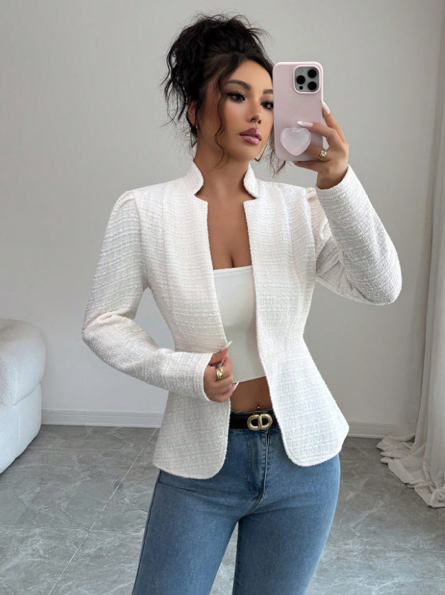 Women's elegant and timeless blazer jacket
