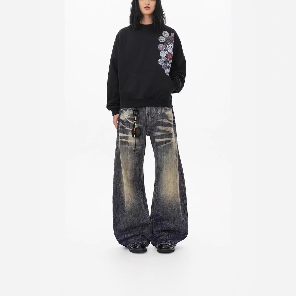 Men's Casual Ultra-Baggy Jeans Mune Fashion