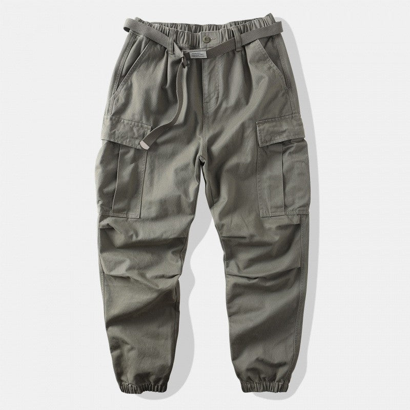 Men's cargo pants with adjustable waistband and practical pockets Mune Fashion