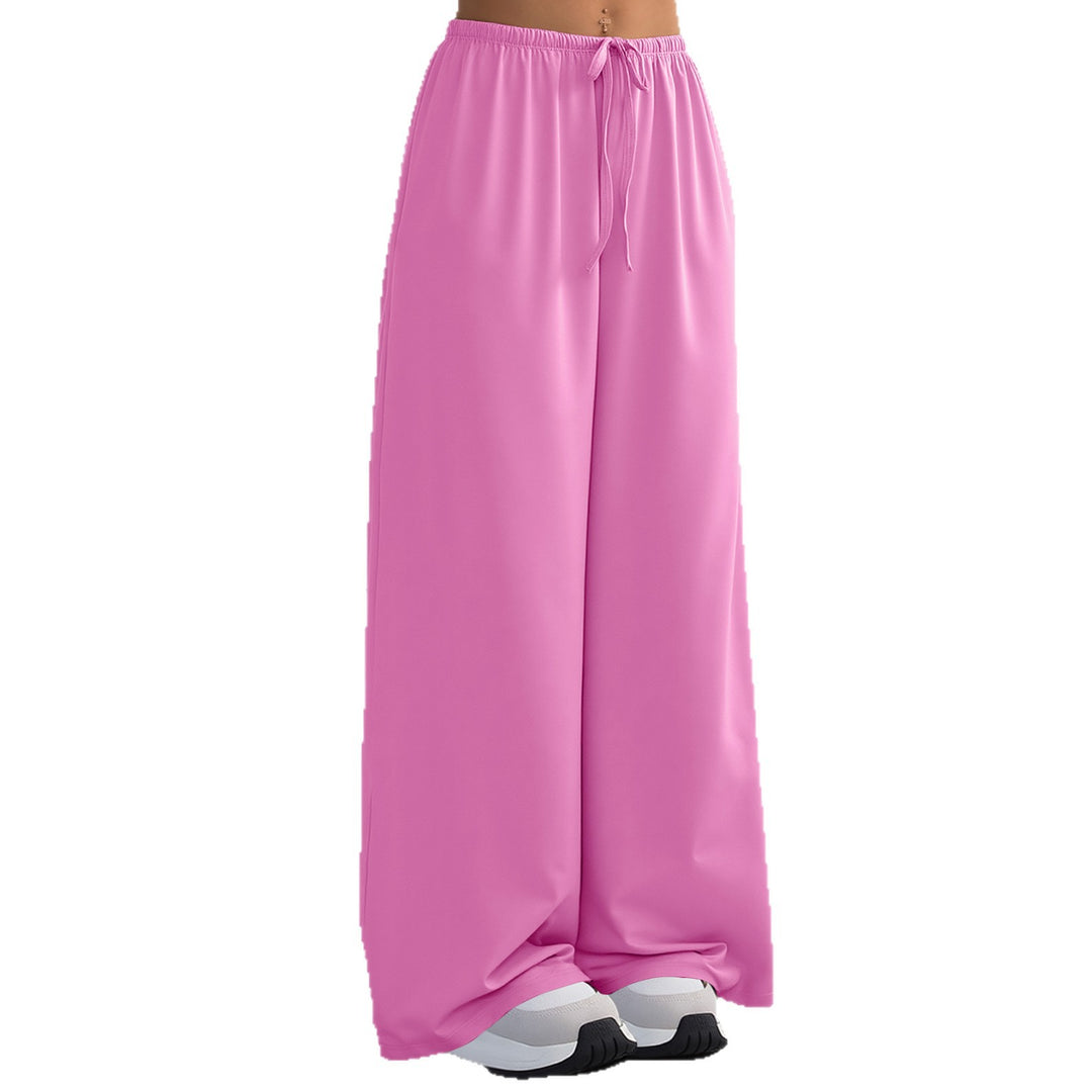 Women Soft Hoodie Pants with Elastic Mune Fashion
