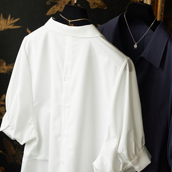 Ladies Elegant Blouse with Plus Sizes and Wide Sleeves Mune Fashion