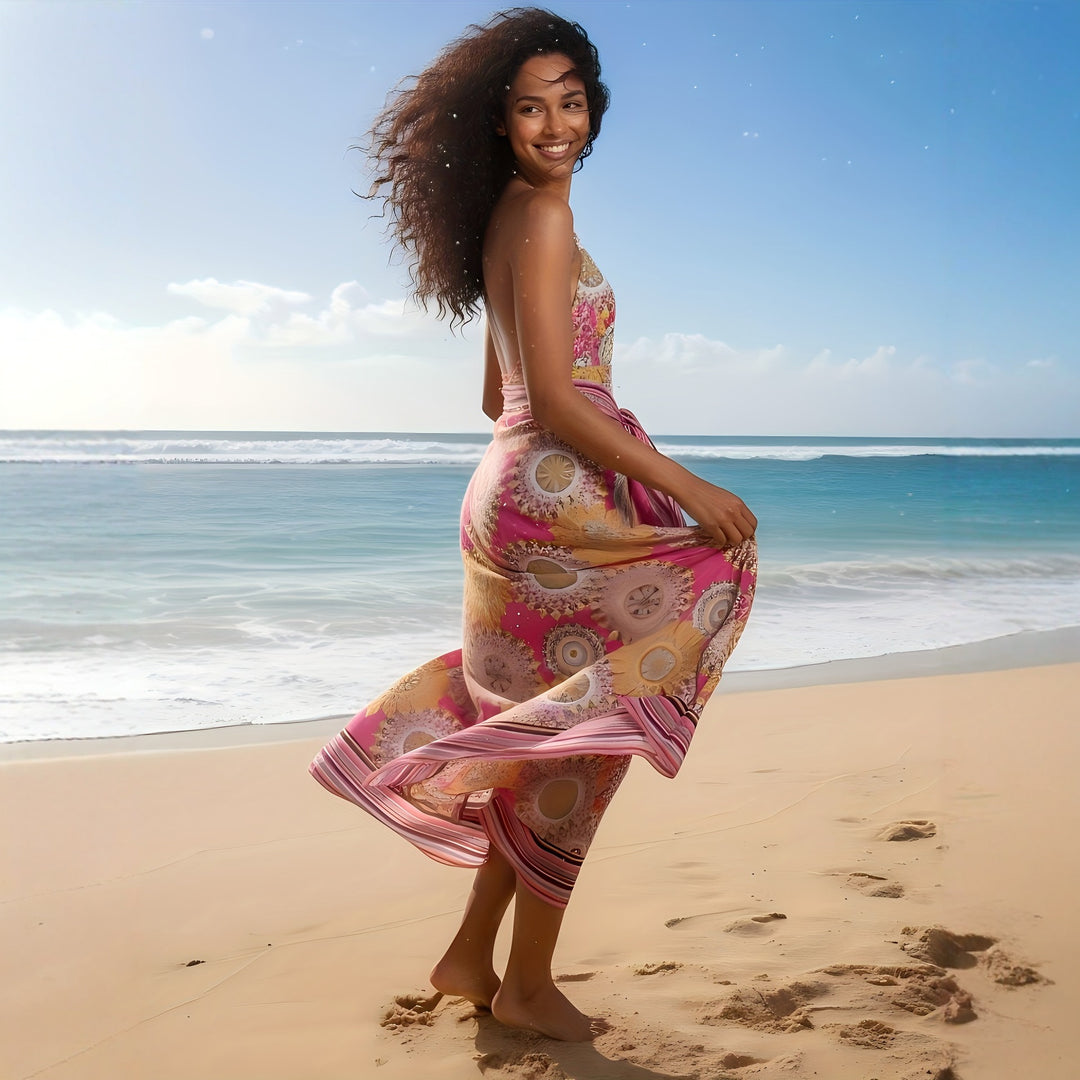 Ladies Maxi Beach Dress Mune Fashion