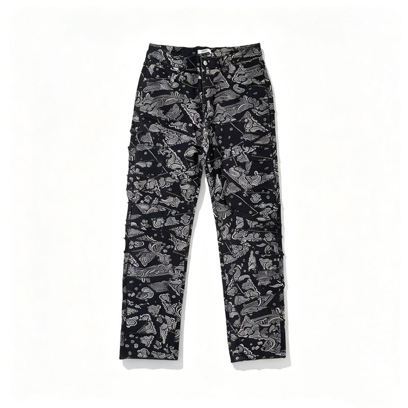 Men's Stylish Cargo Pants with Versatile Pattern Mune Fashion