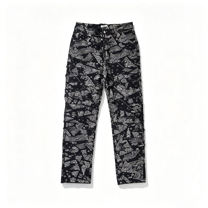 Men's Stylish Cargo Pants with Versatile Pattern Mune Fashion