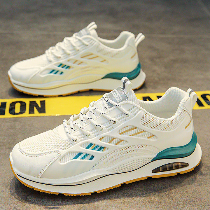 Women's Sporty Sneakers with Breathable Mesh Inserts and Cushioned Sole Mune Fashion