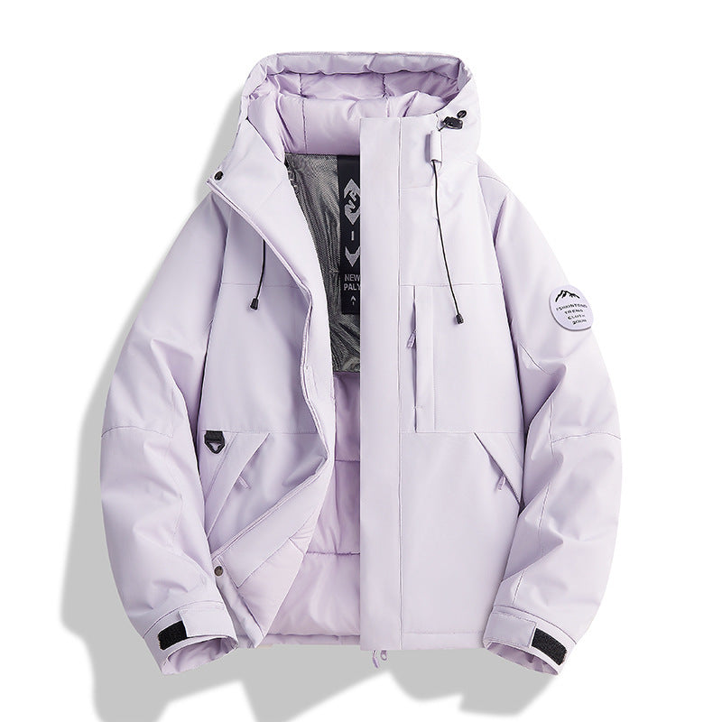 Women's Padded Winter Jacket with Hood, Water Repellent and Windproof Mune Fashion