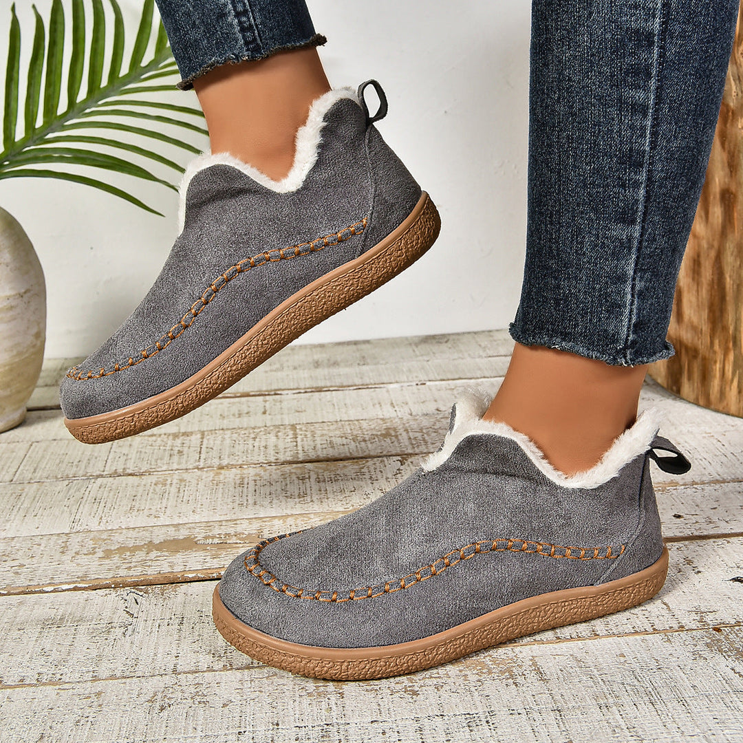 Ladies' Clog Shoes with Cozy Inner Lining and Non-Slip Sole Mune