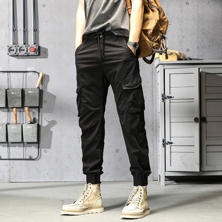 Men's Urban Cargo Jogger with elastic comfort waistband, organizer pockets and ribbed cuffs Mune Fashion