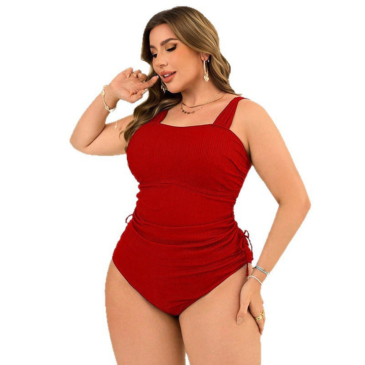 Women's Comfortable One-Piece Swimsuit with Side Ruching Mune Fashion