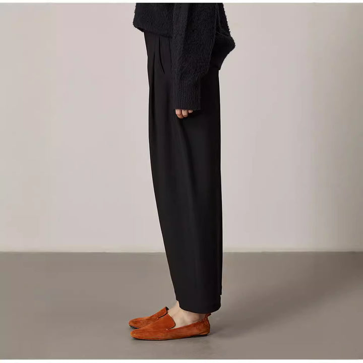 Ladies Elegant and Loose Palazzo Pants Drune