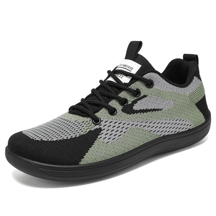 Women's lightweight breathable knitted casual sneakers with elastic lacing and shock-absorbing EVA midsole Mune Fashion