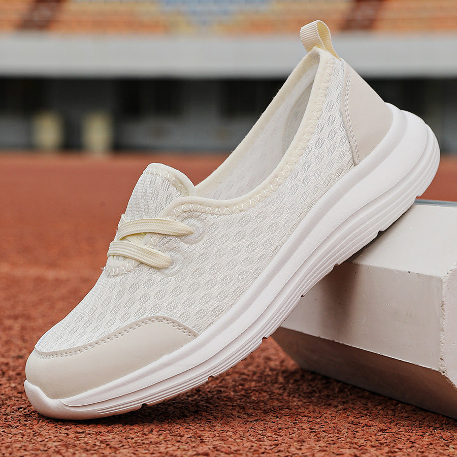 Women's breathable slip-on sneakers with viscoelastic insole and non-slip sole Mune Fashion