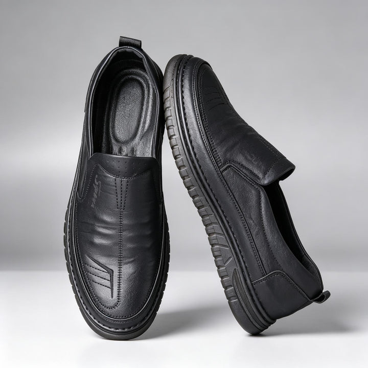 Men's Elegant and Comfortable Leather Moccasins Mune Fashion