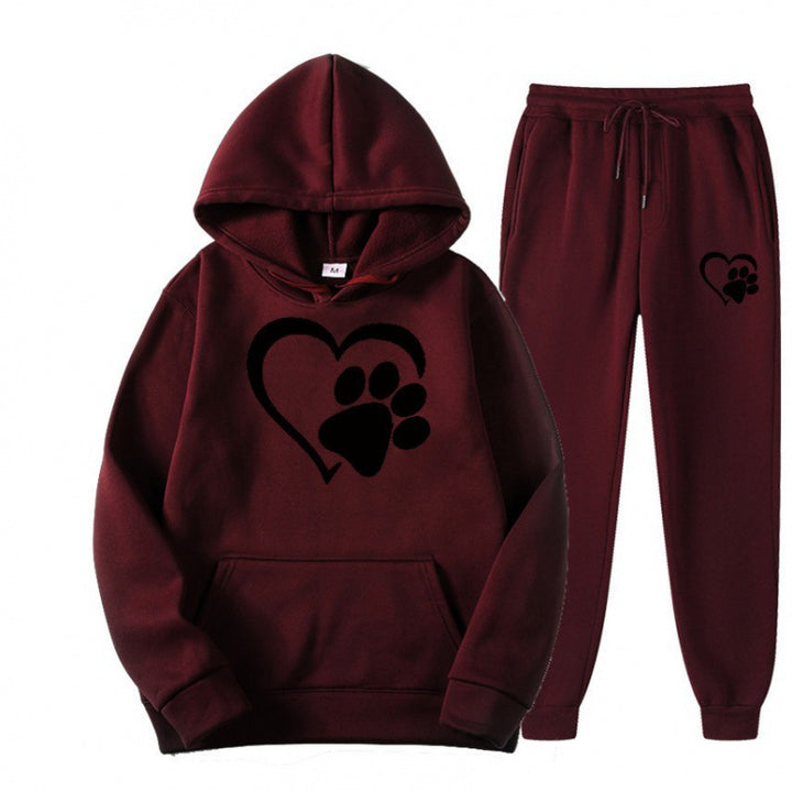 Women's Cozy Hoodie and Jogging Pants Set Mune Fashion
