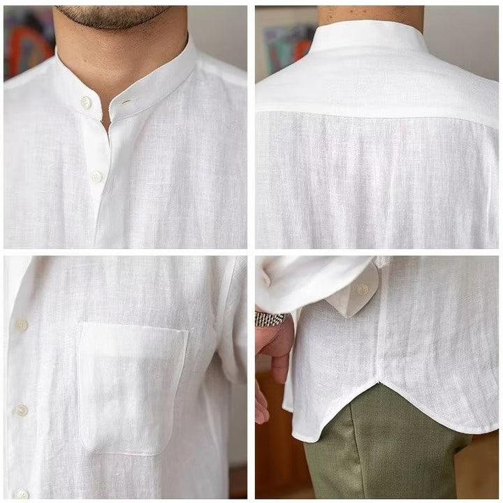 Men's Elegant Long Sleeve Business Shirt Mune Fashion