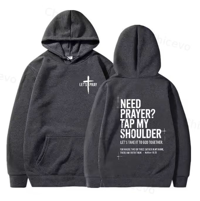Unisex Hoodie with motivational lettering Mune Fashion