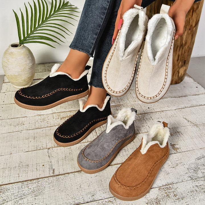 Ladies' Clog Shoes with Cozy Inner Lining and Non-Slip Sole Mune
