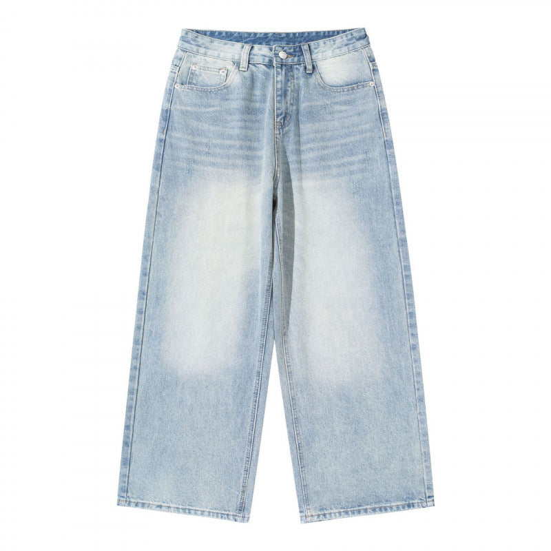 Women High Waist Wide Cut Straight Jeans made from Vintage Denim Mune Fashion