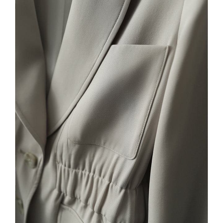 Ladies Elegant Tailored Blazer with Pockets Mune Fashion