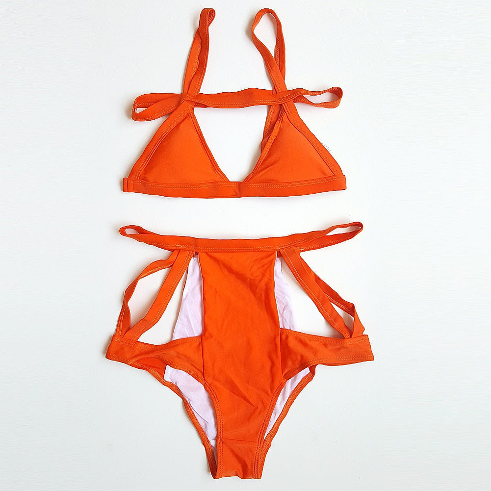 Women High-Cut Bikini with Cut-Outs Mune Fashion