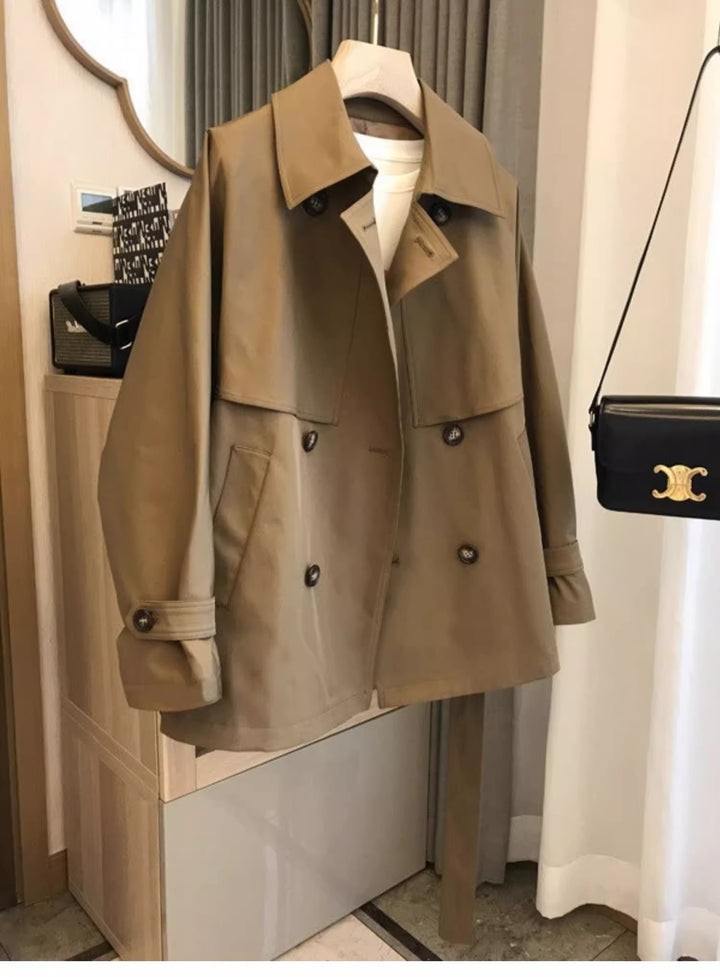 Women Elegant and Casual Trench Coat Drune