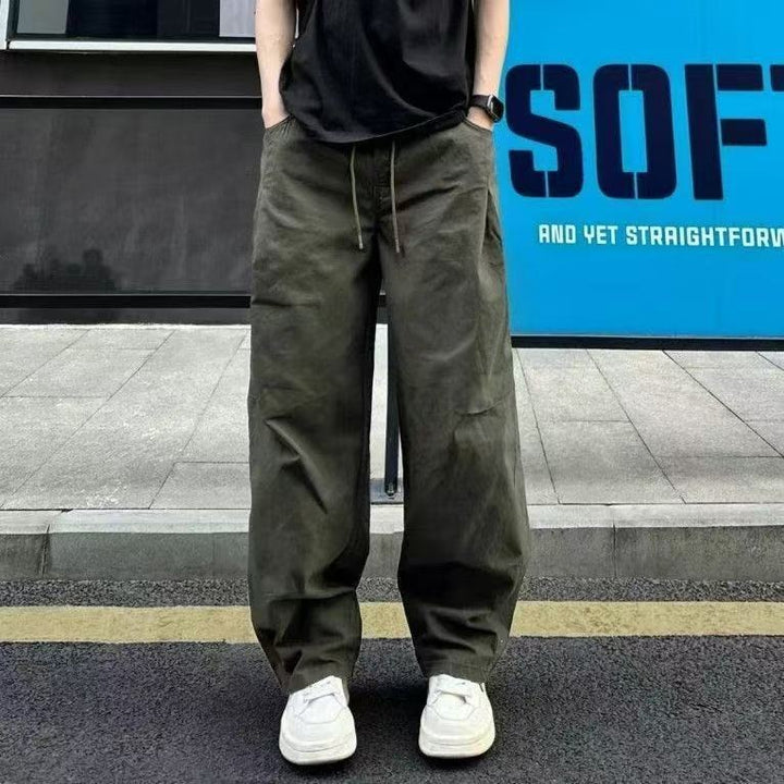 Women Wide Chino Jeans Mune Fashion