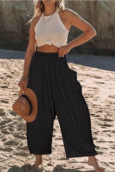 Ladies Fashionable Linen Pants Mune Fashion