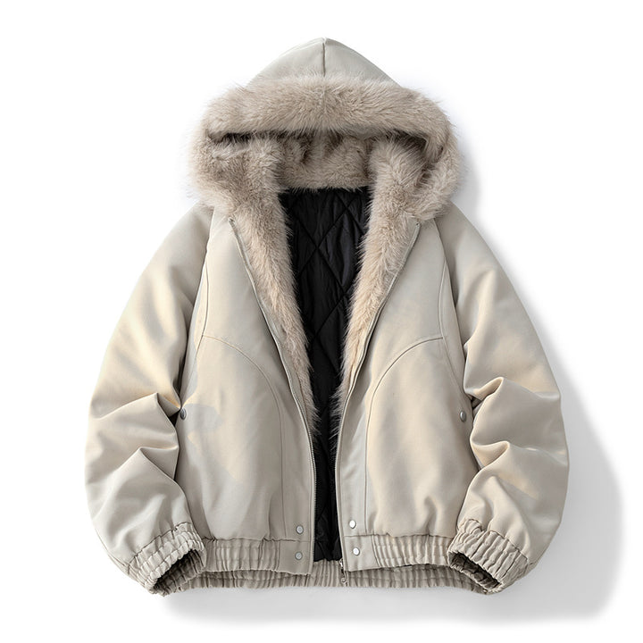Men's Stylish Camouflage Winter Jacket with Removable Hood Mune Fashion