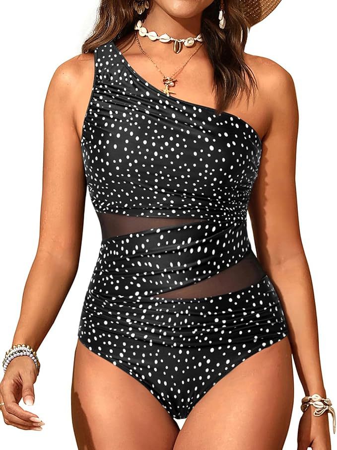 Women's stylish swimsuit with asymmetrical cut Mune Fashion