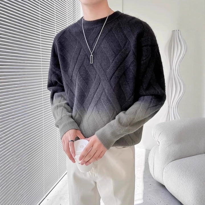 Men's Patterned Sweater Mune Fashion