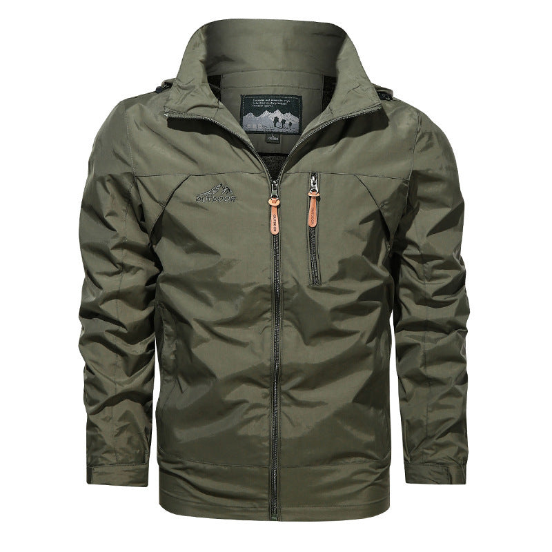 Men's Wind and Water Resistant Functional Jacket Mune Fashion