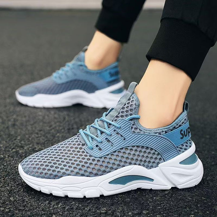 Ladies sporty running sneakers with breathable mesh upper material and cushioned sole Mune Fashion