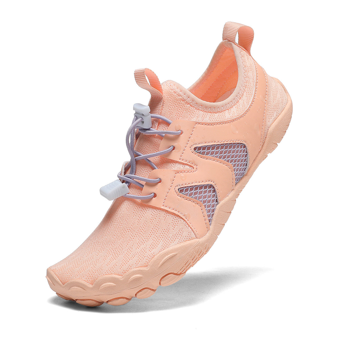 Women's Nano High-Speed Aqua Sneakers with Elastic Mesh Upper and Non-Slip Tread Sole Mune Fashion