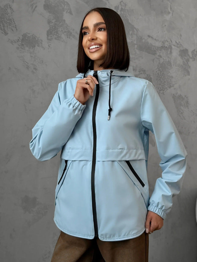 Women's Lightweight Windbreaker Jacket