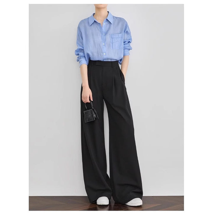 Women Elegant and Casual Wide Pants Drune